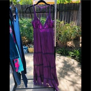 Purple Maxi Dress (Brand unknown)